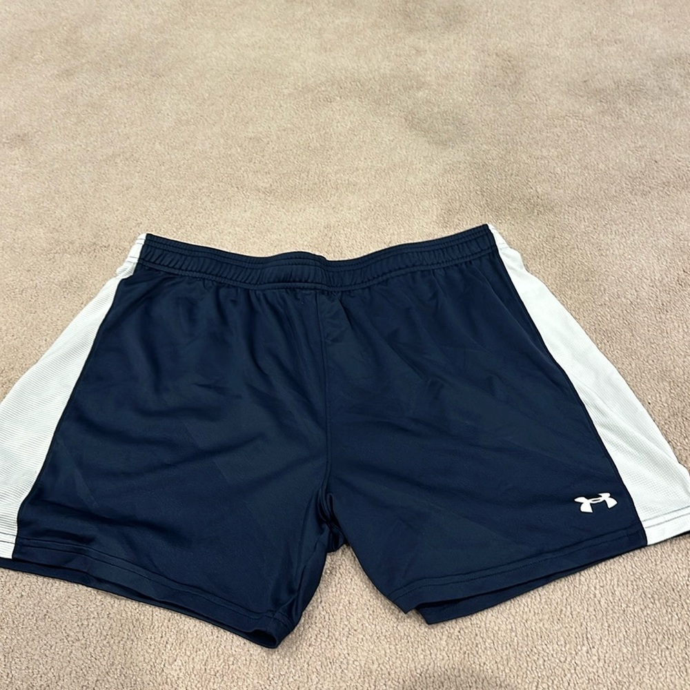 Under armor navy shorts